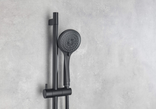 AQ2003MB ВЕГА ручной душ 3jet, матовый черный. Фото 6