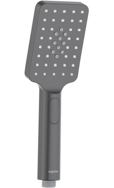 AQ2005MB ЛИРА ручной душ Select 80 3 jet, матовый черный. Фото 1