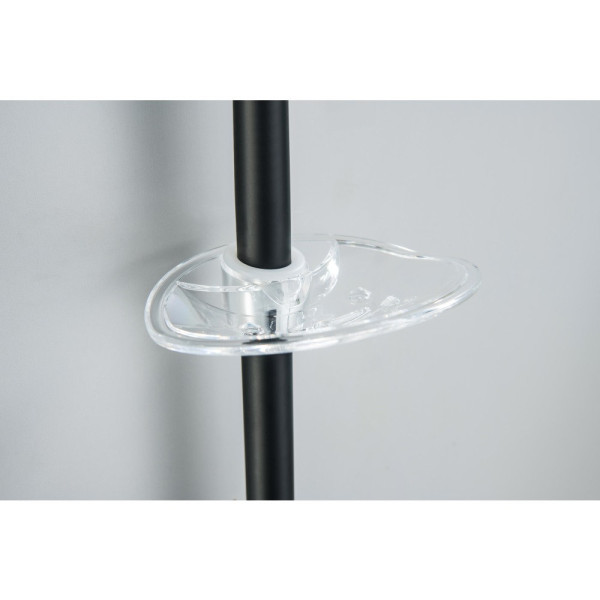 AQ2013MB БЕТТА душевой гарнитур 3jet 65 см, матовый черный. Фото 4