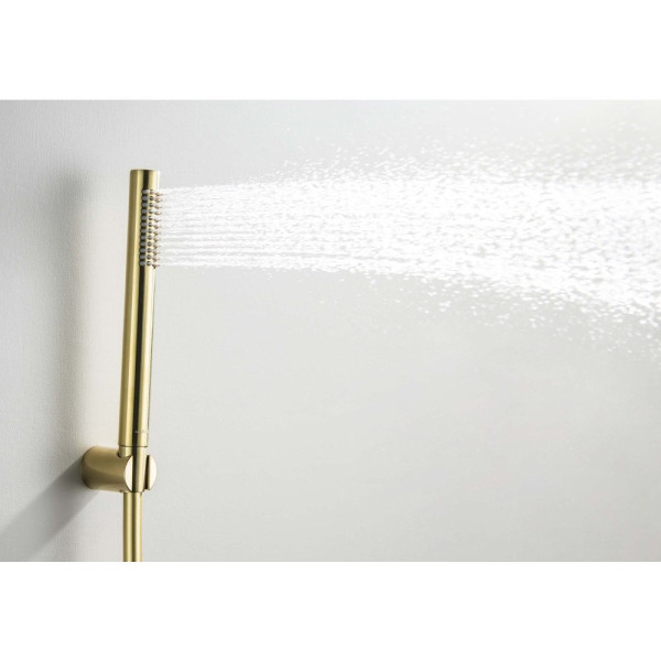 AQ2034BG ЕВРОПА душевой набор 1jet, шлиф. золото. Фото 4