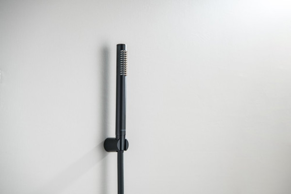 AQ2034MB ЕВРОПА душевой набор 1jet, матовый черный. Фото 3