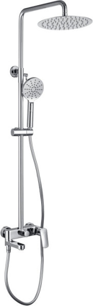 AQ2040CR ВЕГА душевая система (смеситель для ванны) 3jet 250мм. Фото 1