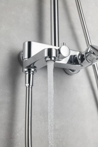 AQ2040CR ВЕГА душевая система (смеситель для ванны) 3jet 250мм. Фото 3