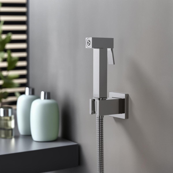 AQ2053CR гигиенический ручной душ со шлангом 120 см и держателем. Фото 2