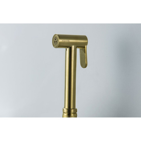 AQ2057BG гигиенический ручной душ, шлиф. золото. Фото 2