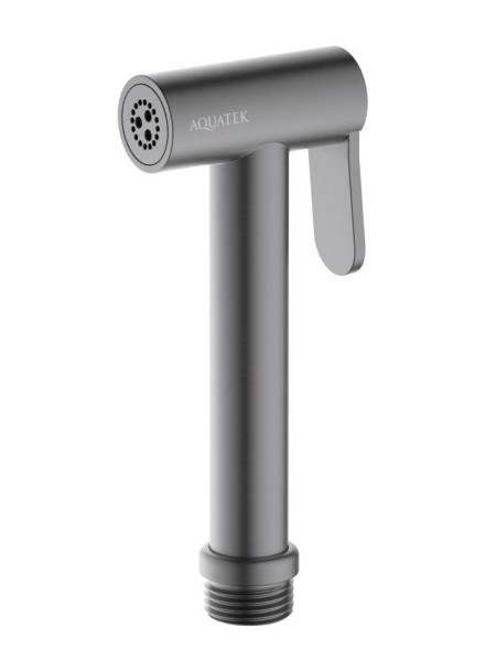 AQ2057BGM гигиенический ручной душ, оружейная сталь (шлиф. черный хром). Фото 1