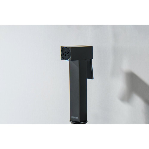 AQ2058MB гигиенический ручной душ, матовый черный. Фото 3