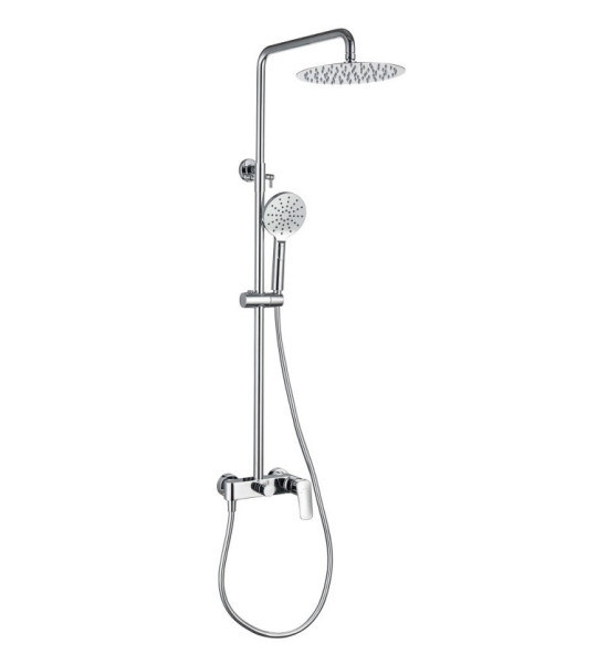 AQ2060CR ВЕГА душевая система (смеситель для душа) 3jet 250мм. Фото 1