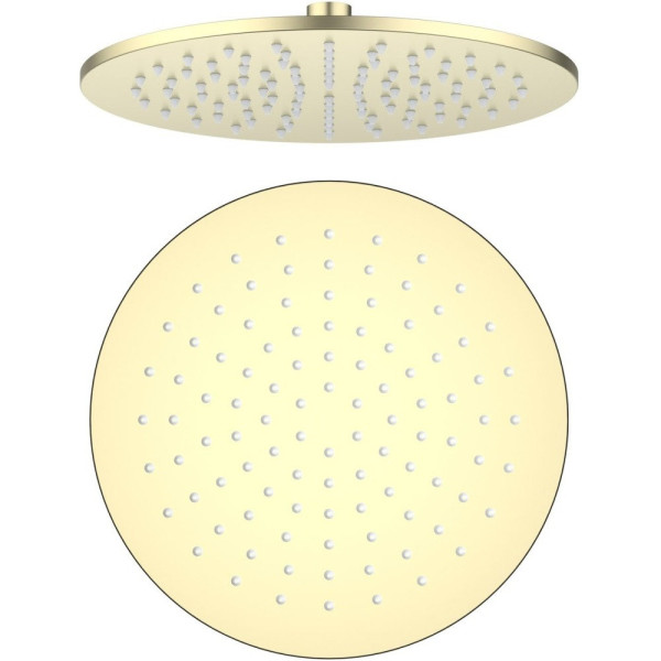 AQ2077BG круглый верхний душ 250*7 мм, шлиф. золото. Фото 1