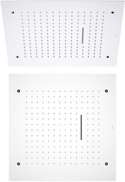 AQ2082CR верхний душ 500*500 мм, 2 jet (внешняя и скрытая часть). Фото 1