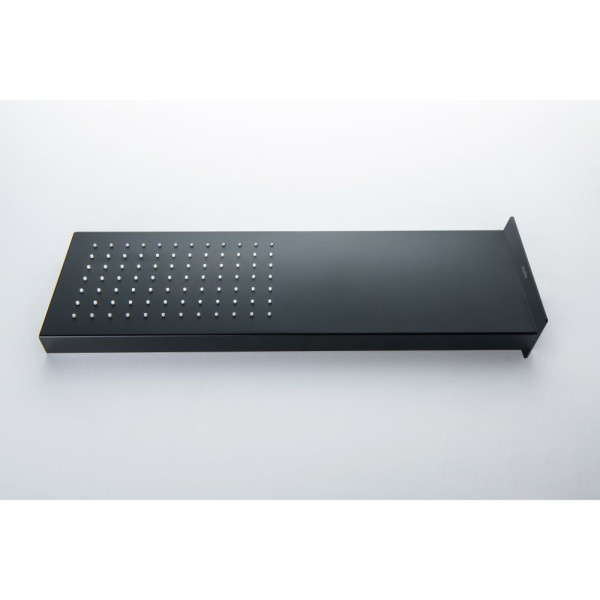 AQ2084MB настенный верхний душ 550*170*30 мм, матовый черный. Фото 5