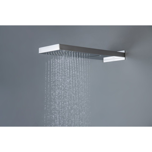 AQ2085CR настенный верхний душ 2 jet 550*170*30 мм. Фото 4