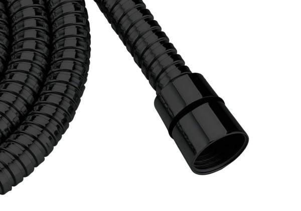 AQ2101MB шланг для душа 160 см нержавейка, матовый черный. Фото 3