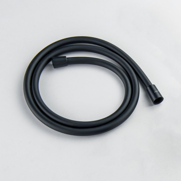 AQ2106MB шланг для душа 150 см ПВХ, матовый черный. Фото 3