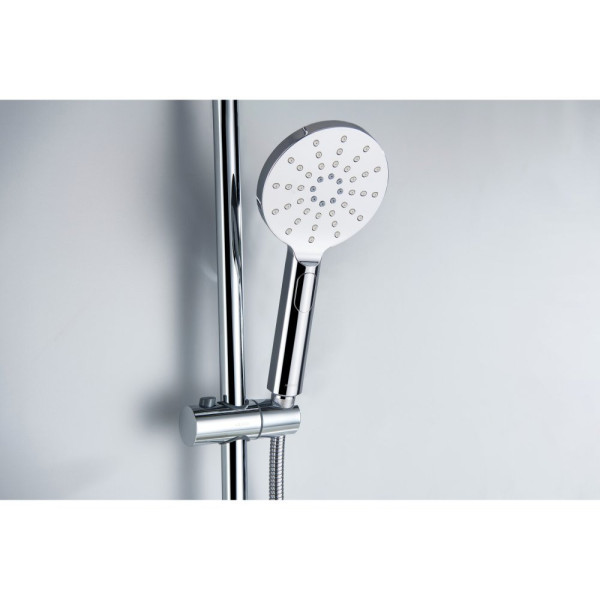 AQ2140CR БЕТТА душевая система (смеситель для ванны) 220мм. Фото 7