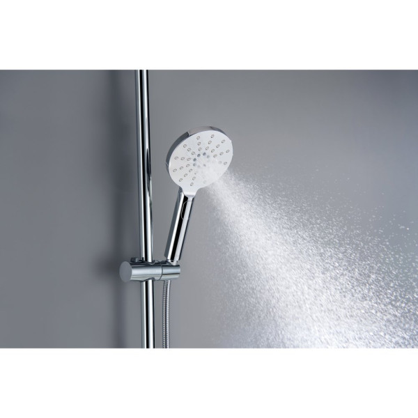 AQ2140CR БЕТТА душевая система (смеситель для ванны) 220мм. Фото 9