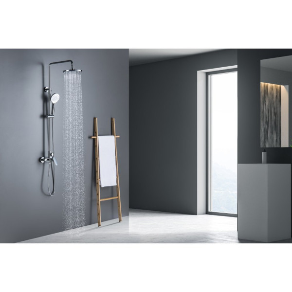 AQ2160CR БЕТТА душевая система (смеситель для душа) 220мм. Фото 15