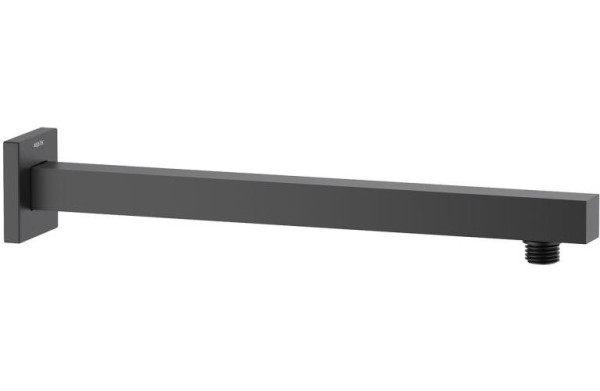 AQ2175MB держатель верхнего душа настенный 350 мм, матовый черный. Фото 1