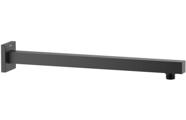 AQ2177MB держатель верхнего душа настенный 400 мм, матовый черный. Фото 1