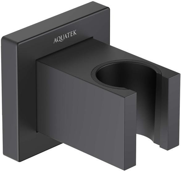 AQ2401MB держатель ручного душа, матовый черный. Фото 1