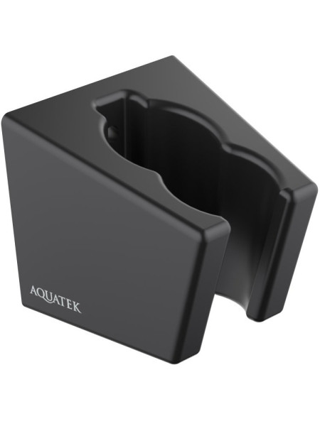 AQ2402MB держатель ручного душа, матовый черный. Фото 1