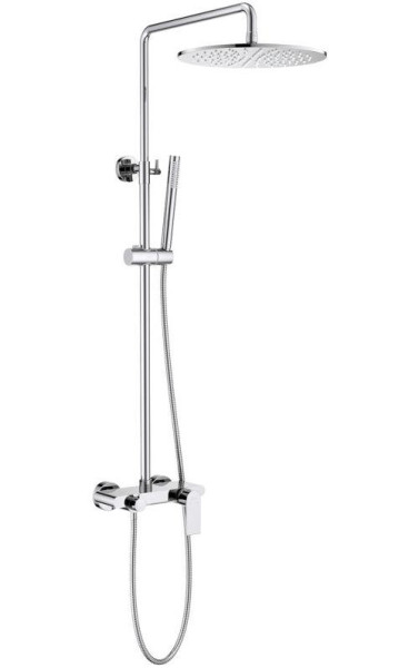 AQ2440CR ЛИРА душевая система (смеситель для ванны) 300мм. Фото 1