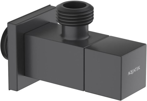 AQ2453MB угловой переходник, матовый черный. Фото 1