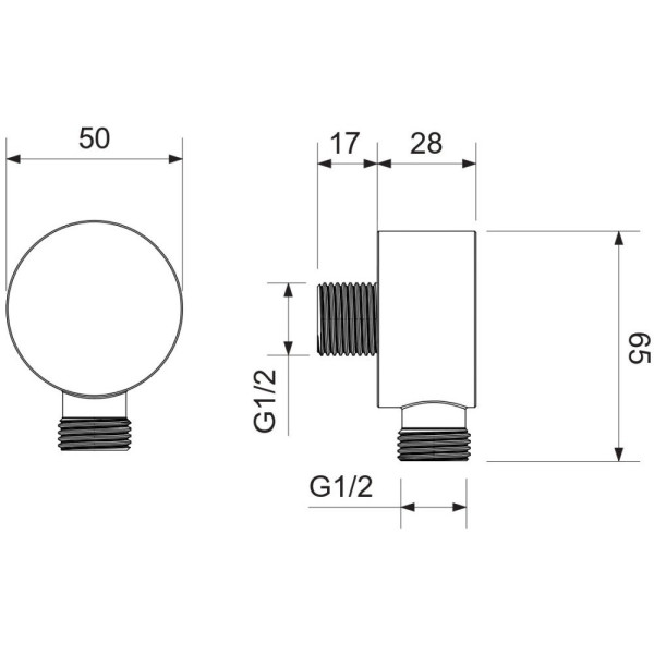 AQ2457BGM шланговое подсоединение, оружейная сталь (шлиф. черный хром). Фото 2