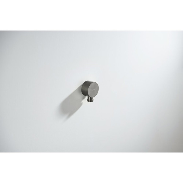 AQ2457BGM шланговое подсоединение, оружейная сталь (шлиф. черный хром). Фото 3