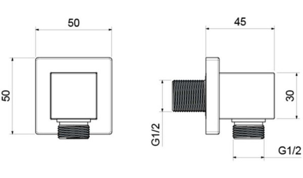 AQ2458MB шланговое подсоединение, матовый черный. Фото 2
