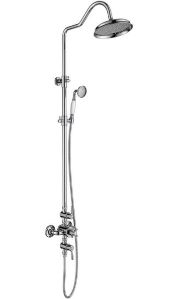 AQ2563CR КЛАССИК термостатическая душевая система (смеситель для душа) 220мм. Фото 1
