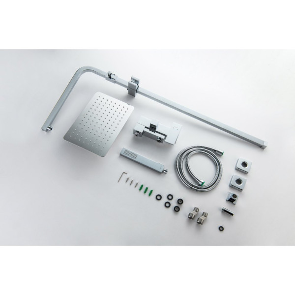 AQ2640CR ЛИБРА душевая система (смеситель для ванны) 300х200мм. Фото 7