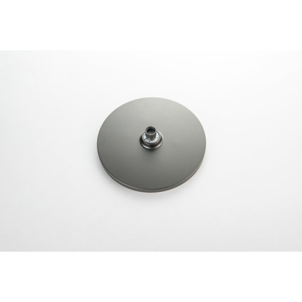 AQ2740BGM ЛУГАНО душевая система (смеситель для ванны) 255 мм, оружейная сталь (шлиф. черный хром). Фото 4