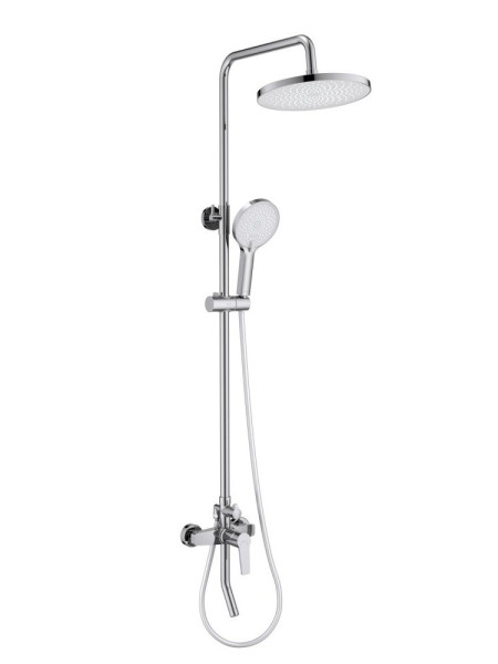 AQ2740CR ЛУГАНО душевая система (смеситель для ванны) 255 мм. Фото 1