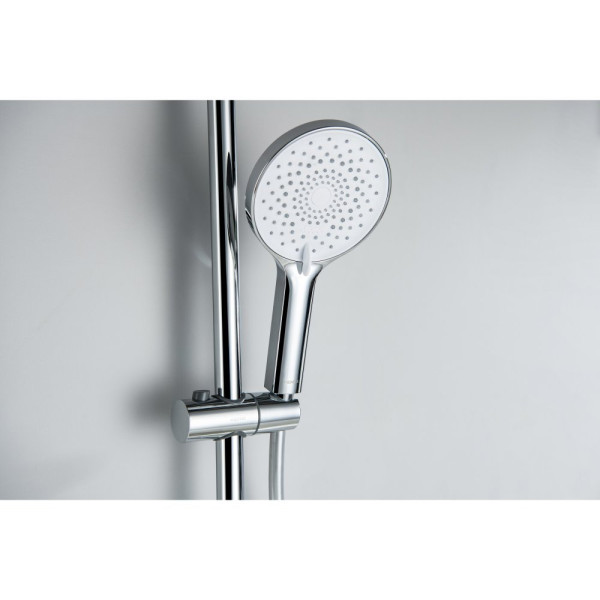 AQ2740CR ЛУГАНО душевая система (смеситель для ванны) 255 мм. Фото 2