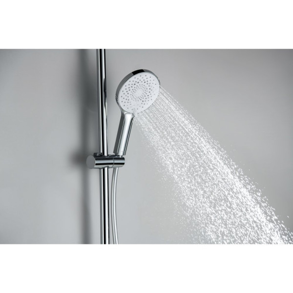 AQ2740CR ЛУГАНО душевая система (смеситель для ванны) 255 мм. Фото 5