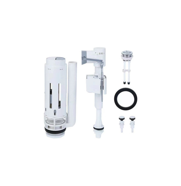 AQ2904T-00 ВЕГА Унитаз напольный безободковый TORNADO с бачком 630*390*825мм, горизонтальный выпуск, тонкое сиденье soft-close, крепеж. Фото 4