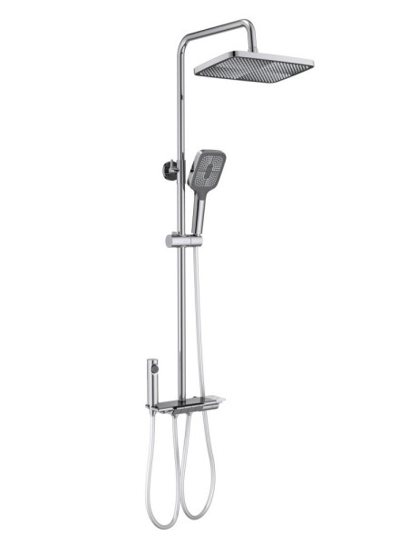 AQ3040CR ПОЛАРИС душевая система (смеситель для ванны) 295х195 мм. Фото 1