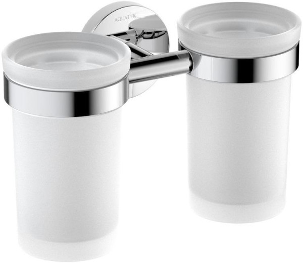 AQ4117CR ЕВРОПА стакан с держателем двойной. Фото 1