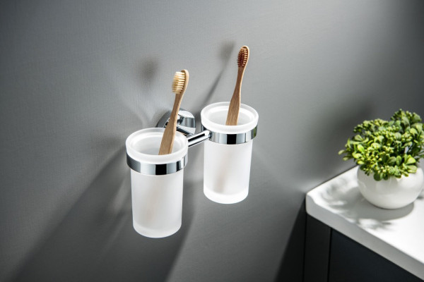 AQ4117CR ЕВРОПА стакан с держателем двойной. Фото 2