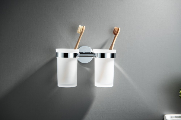 AQ4117CR ЕВРОПА стакан с держателем двойной. Фото 3