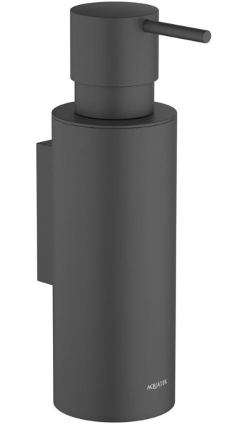 AQ4205MB ОБЕРОН дозатор, матовый черный. Фото 1