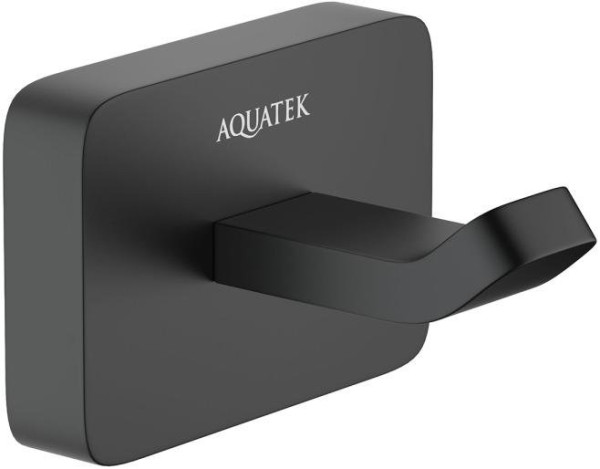 AQ4301MB ЛИБРА крючок, матовый черный. Фото 1