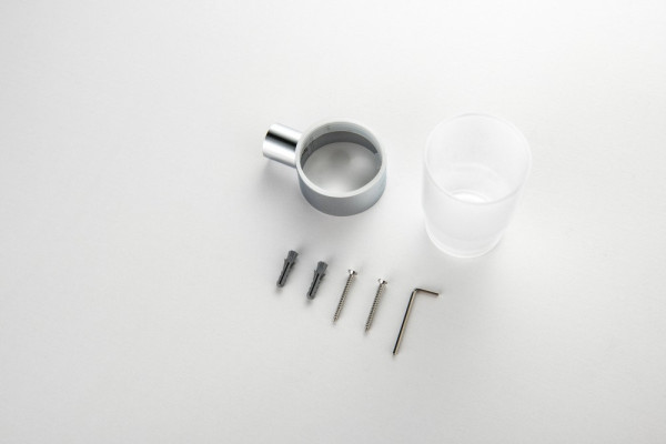 AQ4404CR ЛИРА стакан с держателем. Фото 5