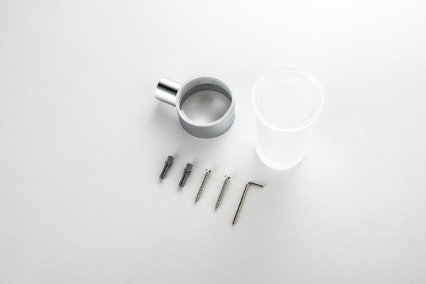 AQ4427CR ЛИРА стакан с держателем. Фото 5