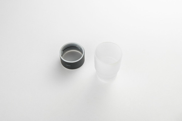 AQ4428MB ЛИРА стакан настольный, матовый черный. Фото 5