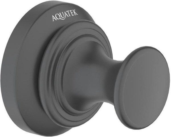 AQ4501MB КЛАССИК крючок, матовый черный. Фото 1