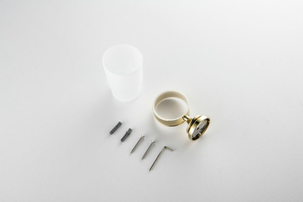 AQ4504PG КЛАССИК стакан с держателем, полир. золото. Фото 4