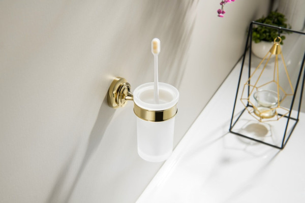 AQ4527PG КЛАССИК стакан с держателем, полир. золото. Фото 3