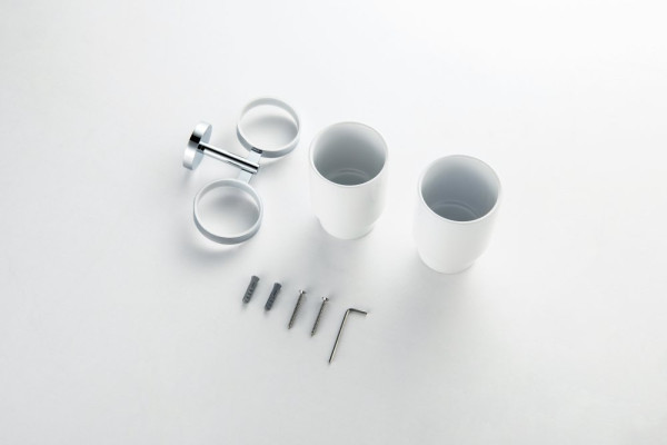 AQ4617CR БЕТТА стакан с держателем двойной. Фото 3